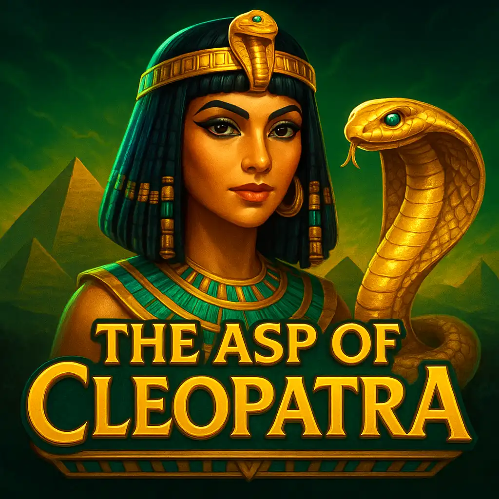 Slot game artwork for The Asp of Cleopatra