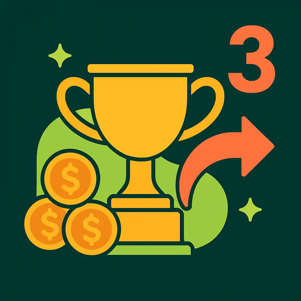 Illustration of bonus claim step number 3